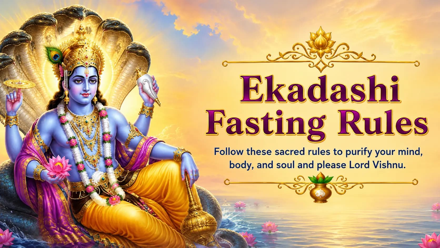 Ekadashi Fasting Rules